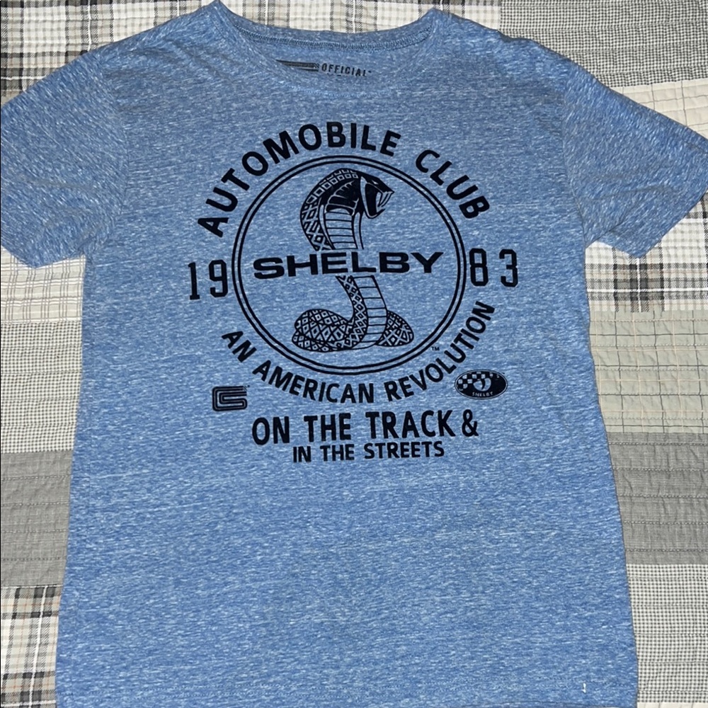 Blue Shelby Graphic T-Shirt